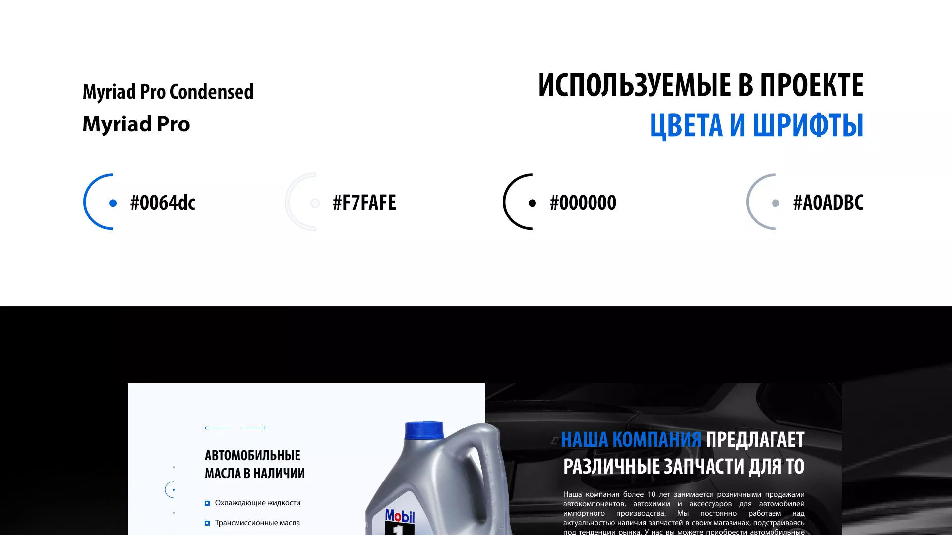 Разработка сайта магазина автозапчастей «М7» в Норильске